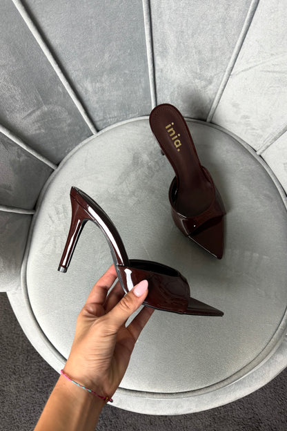 MULES IN VERNICE BROWN