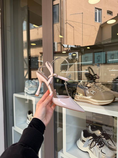 butter-colored pumps