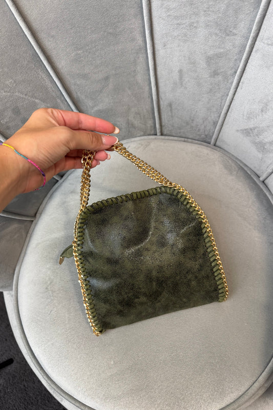 BORSA STELLA VERDE MIDI