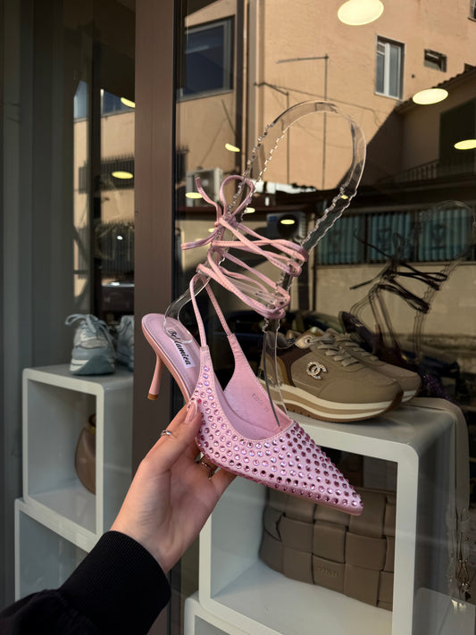 decolleté laces GIOIELLO rosa