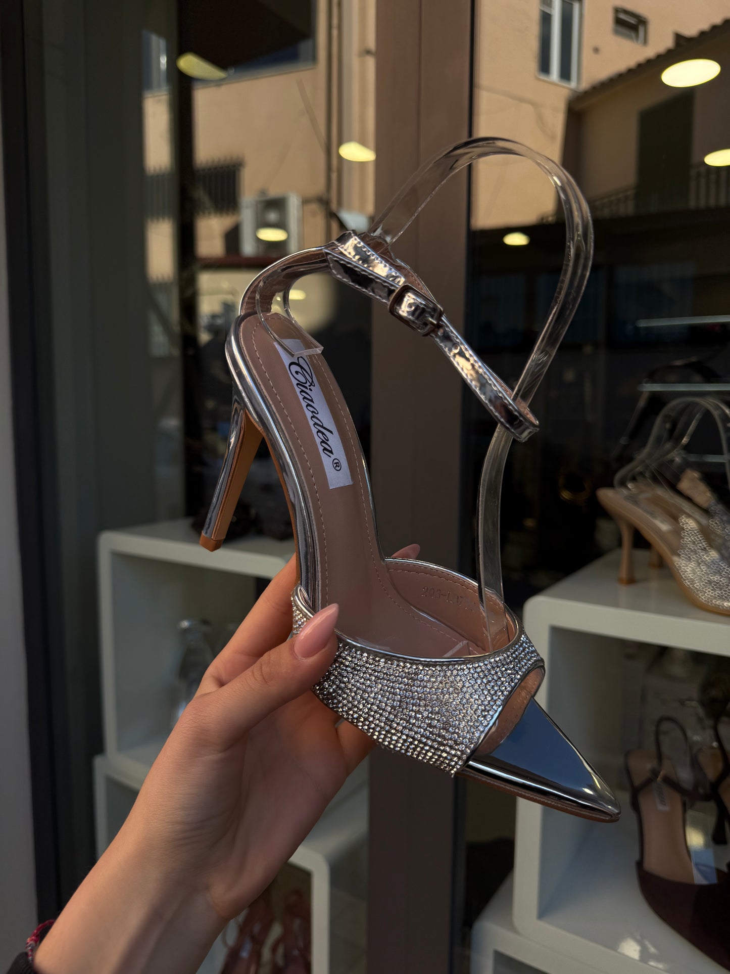 sandali GISELLE argento