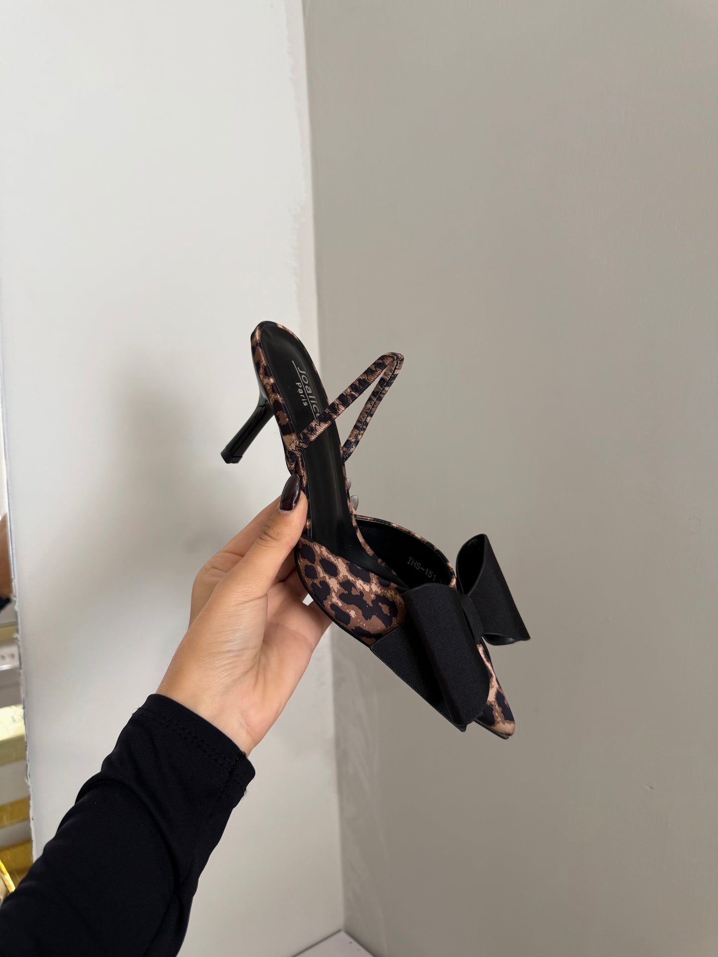 decolleté FLOCK leopard