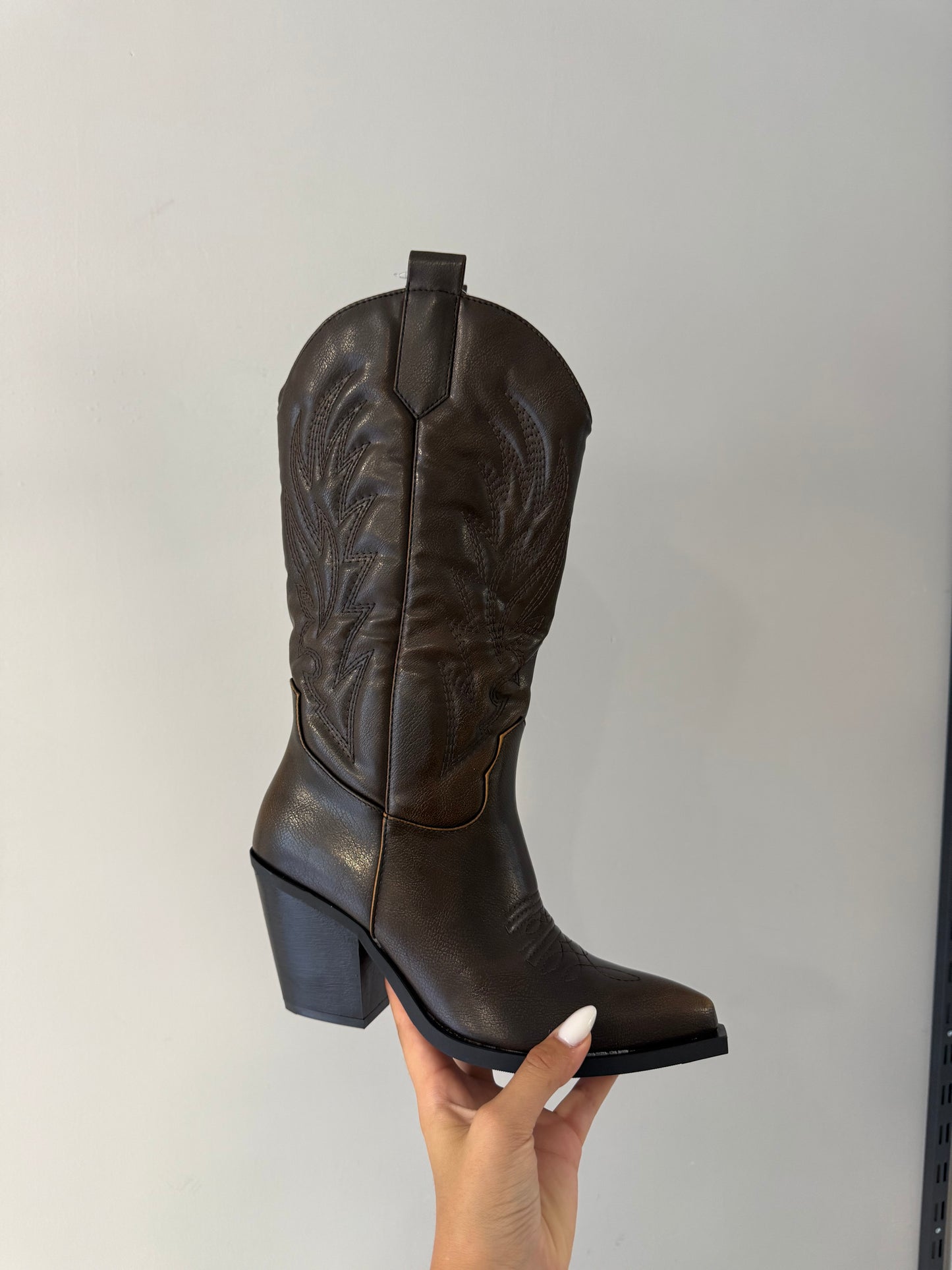 texani BROWN con cuciture