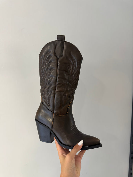 texani BROWN con cuciture