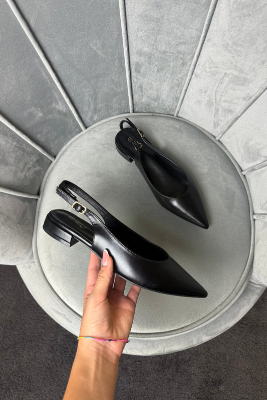BALLERINE SLINGBACK IN ECOPELLE