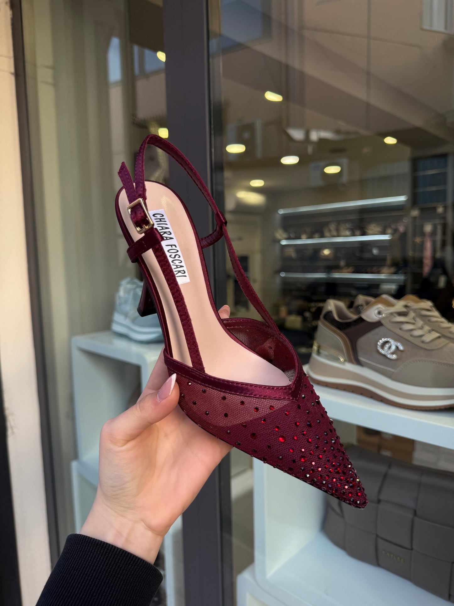 slingback PRINCESS wine