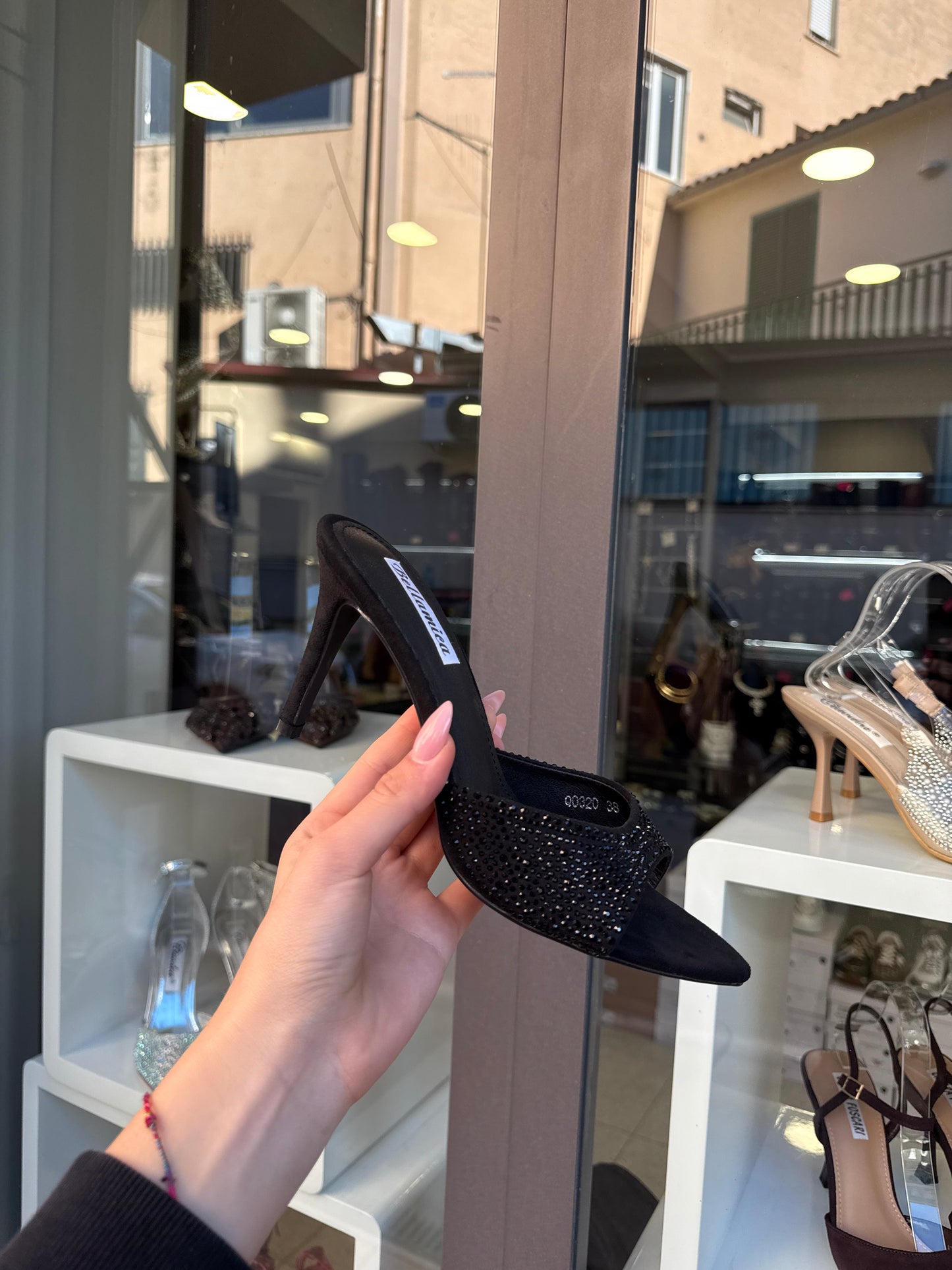 sandali PRINCESS neri