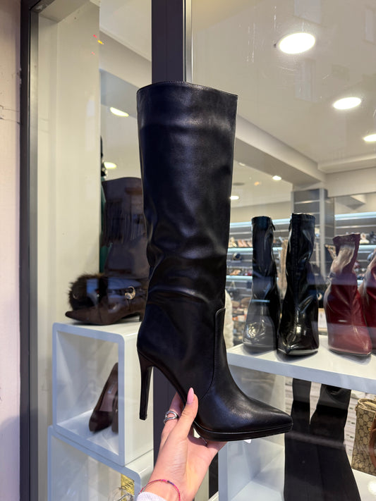 stivali basic con plateau