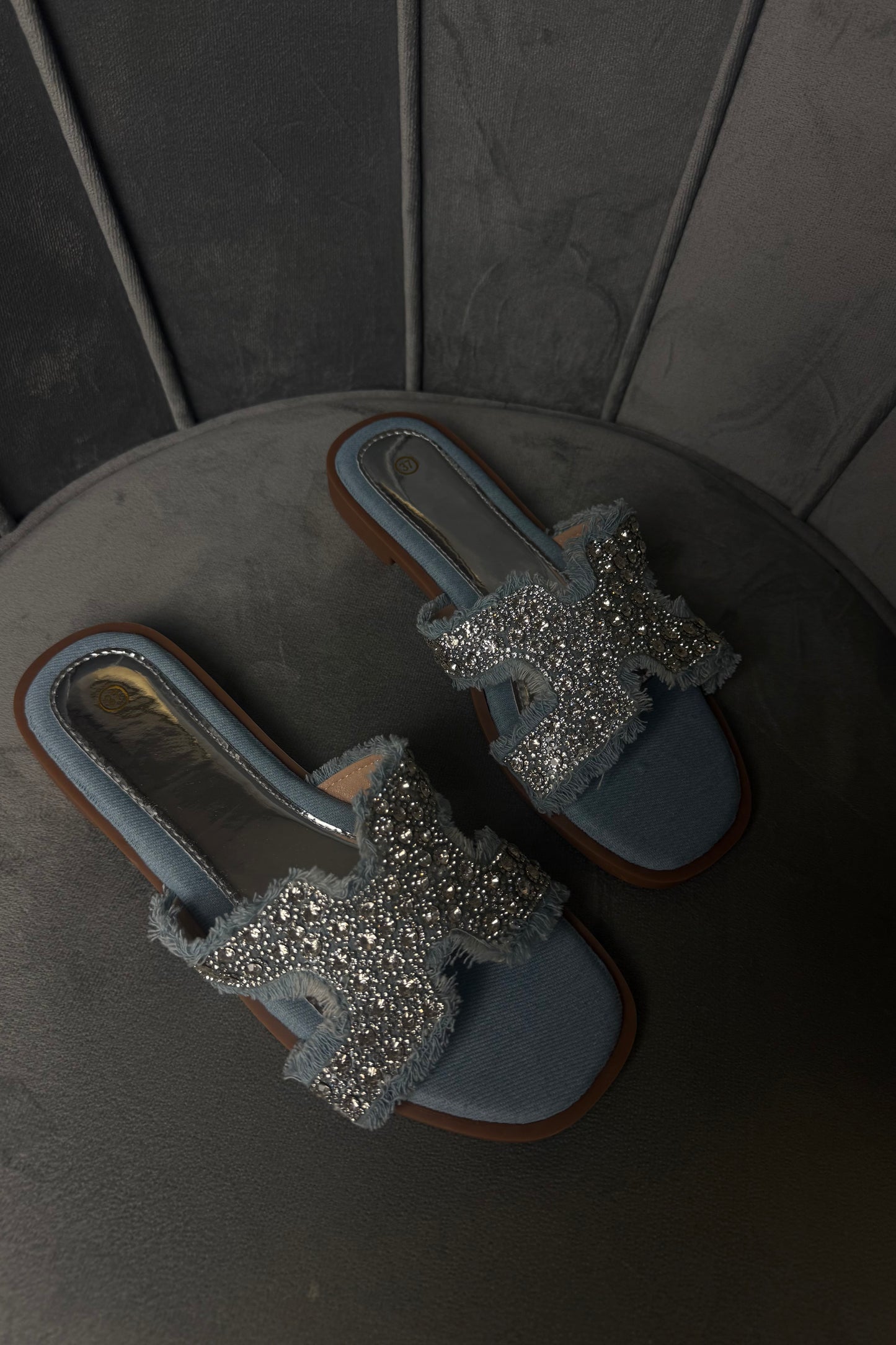 CIABATTE GIOIELLO JEANS CHIARO
