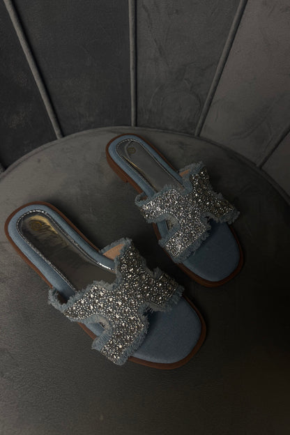 CIABATTE GIOIELLO JEANS CHIARO