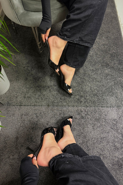 BLACK sandals