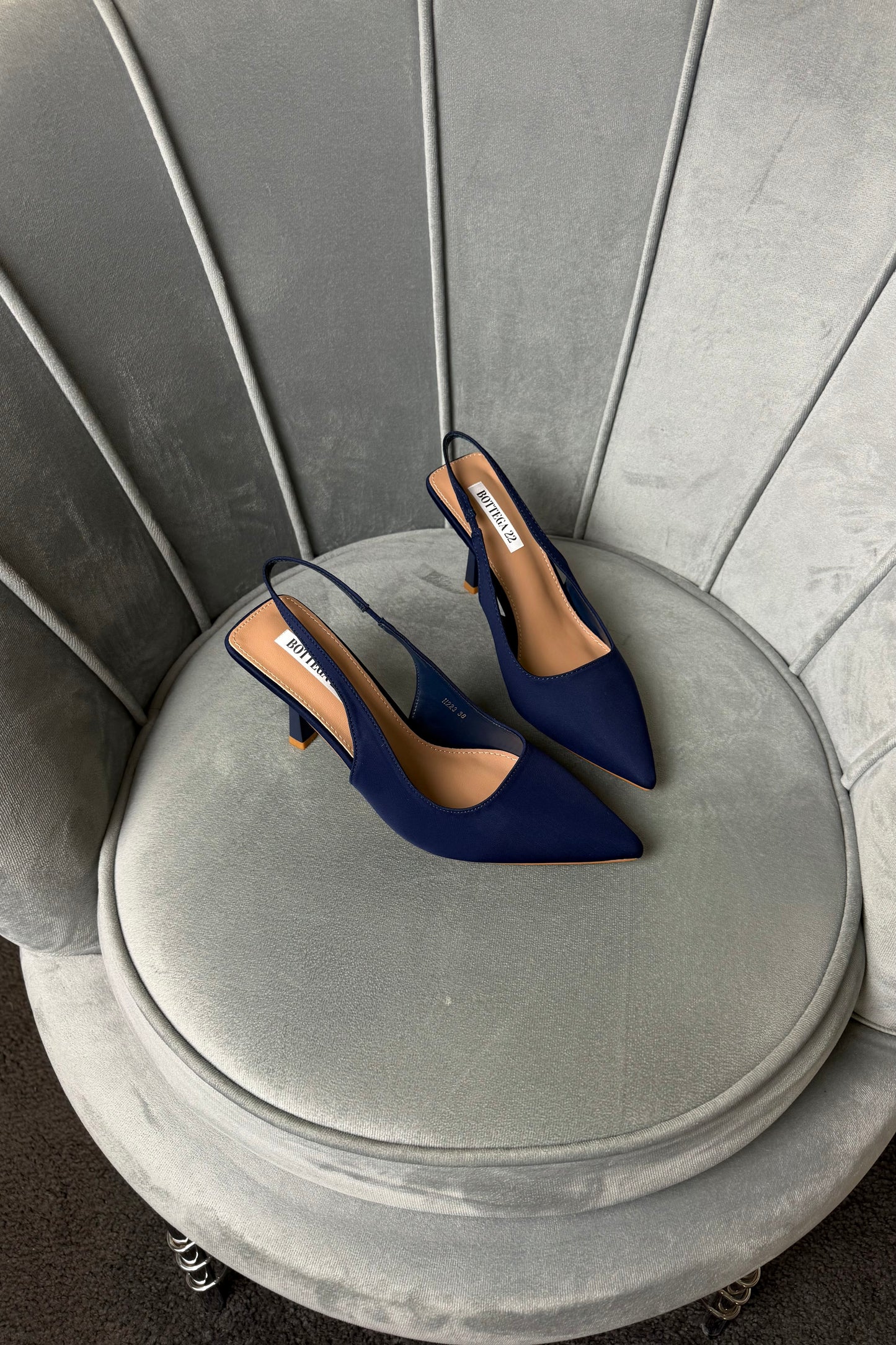 SLINGBACK BLU NAVY