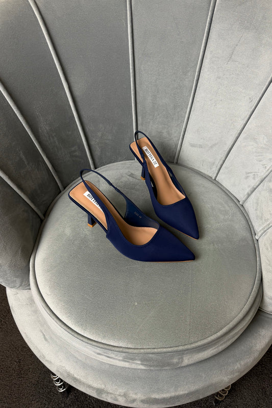 SLINGBACK BLU NAVY