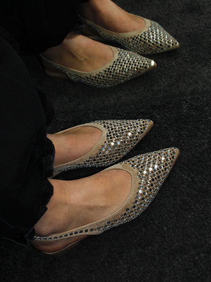 JEWEL slingback flats