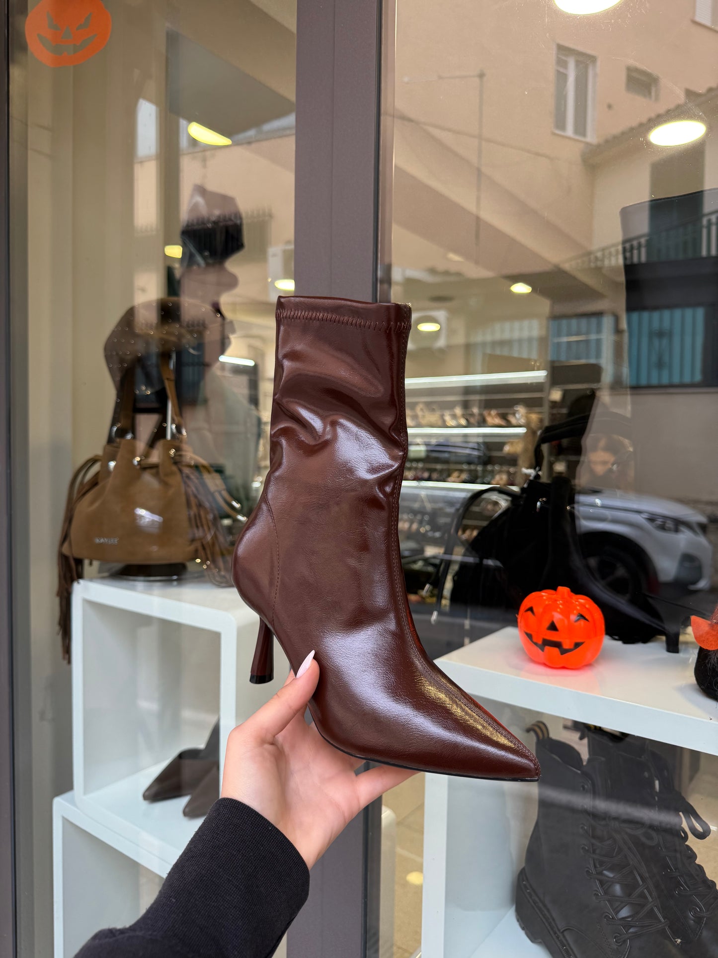 stivaletti SOCKS marroni