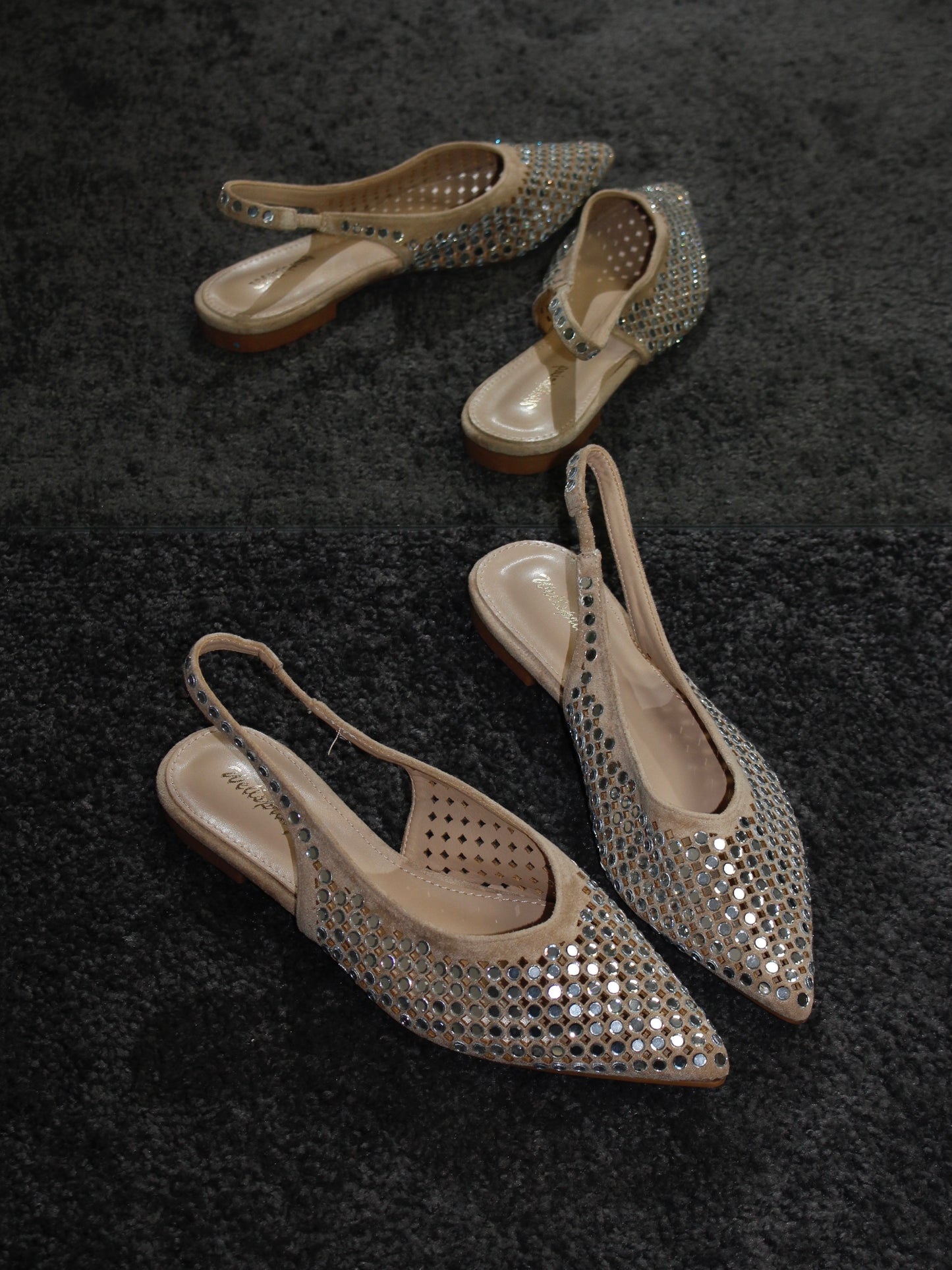 JEWEL slingback flats