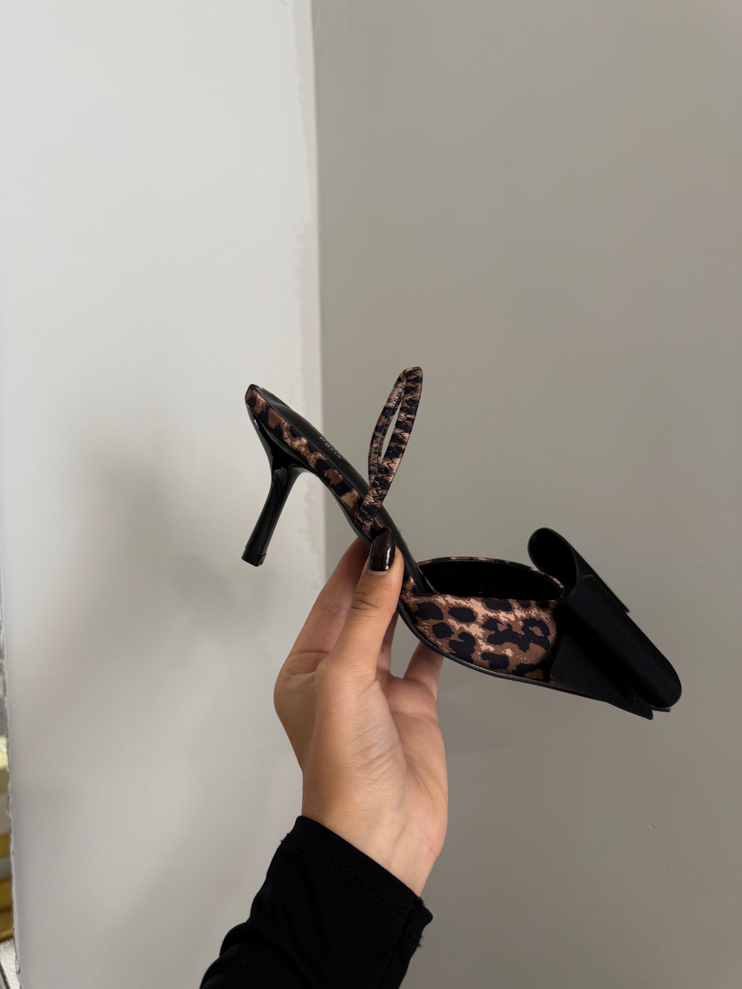 decolleté FLOCK leopard