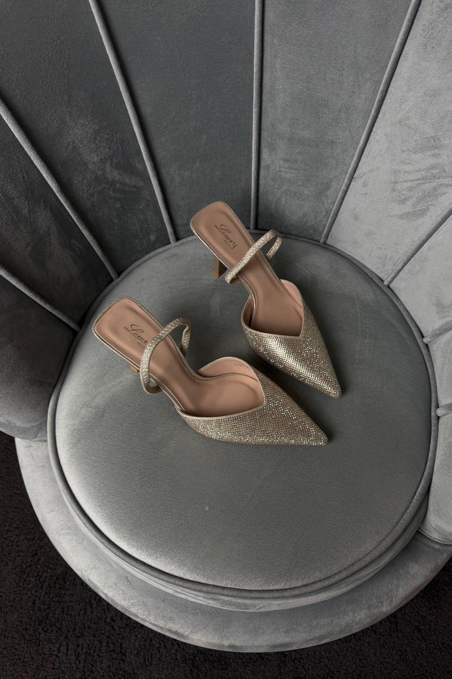 SLINGBACK SHINE ORO