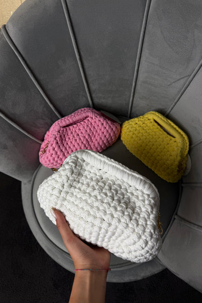CLUTCH IN CROCHET MULTICOLOR