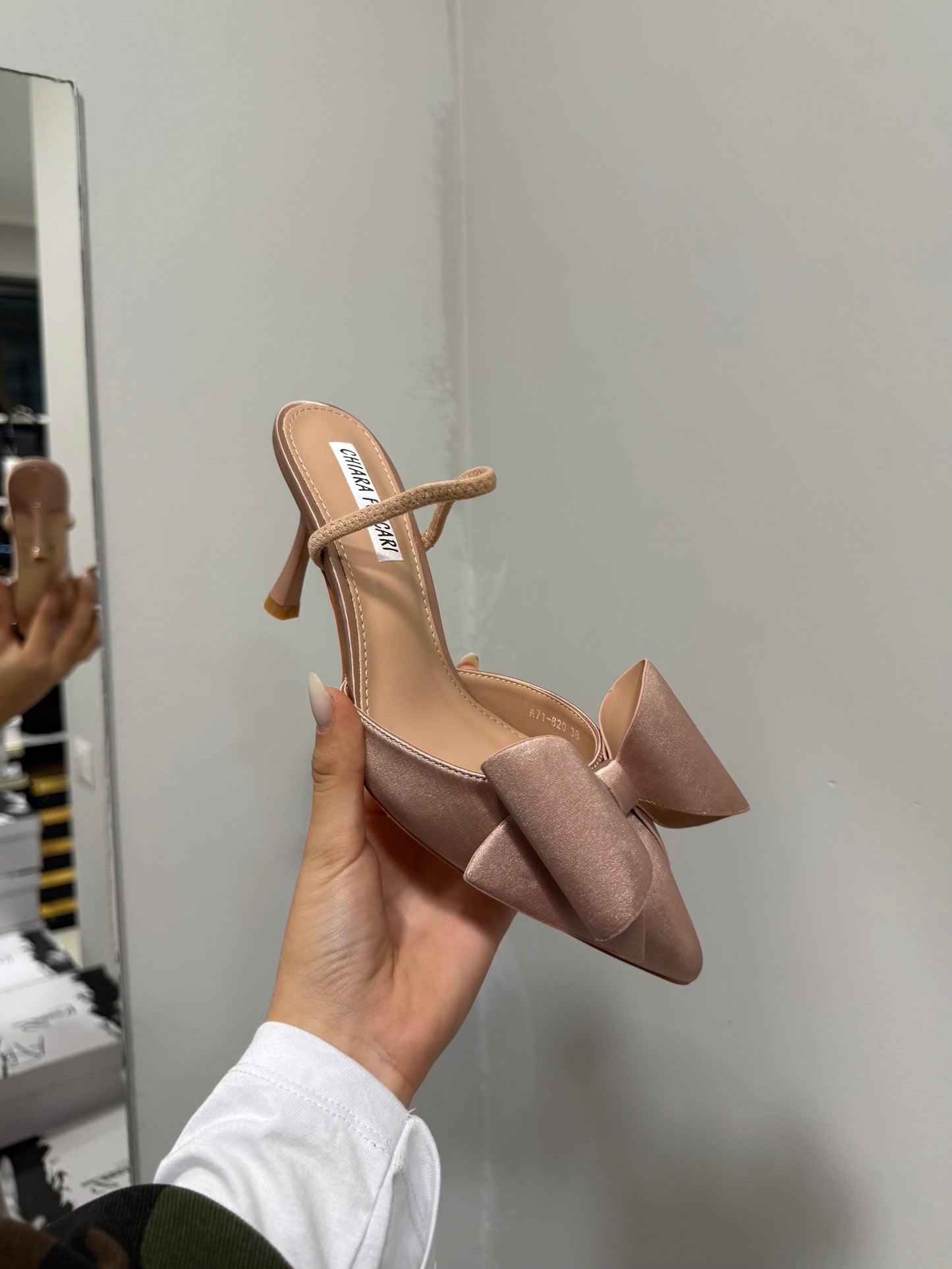 decolleté FLOCK nude