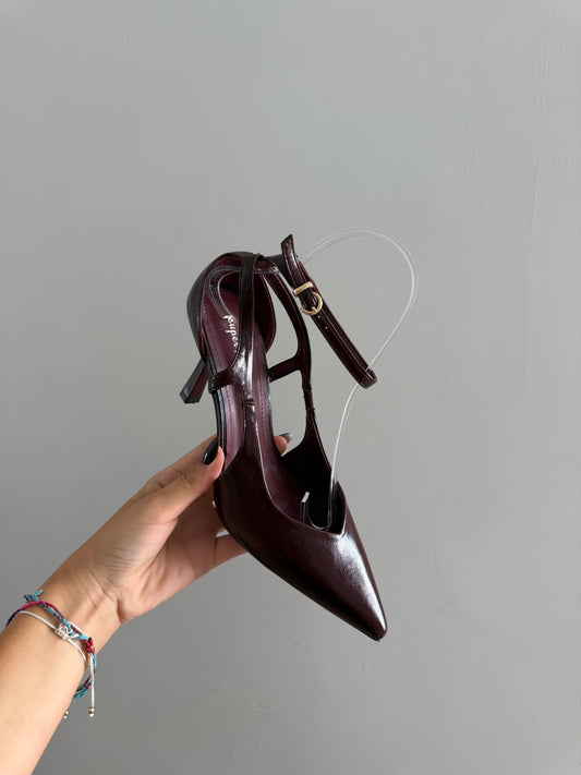 decolleté HEART prugna