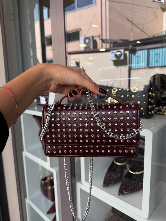 mini bag GIOIELLO bordeaux