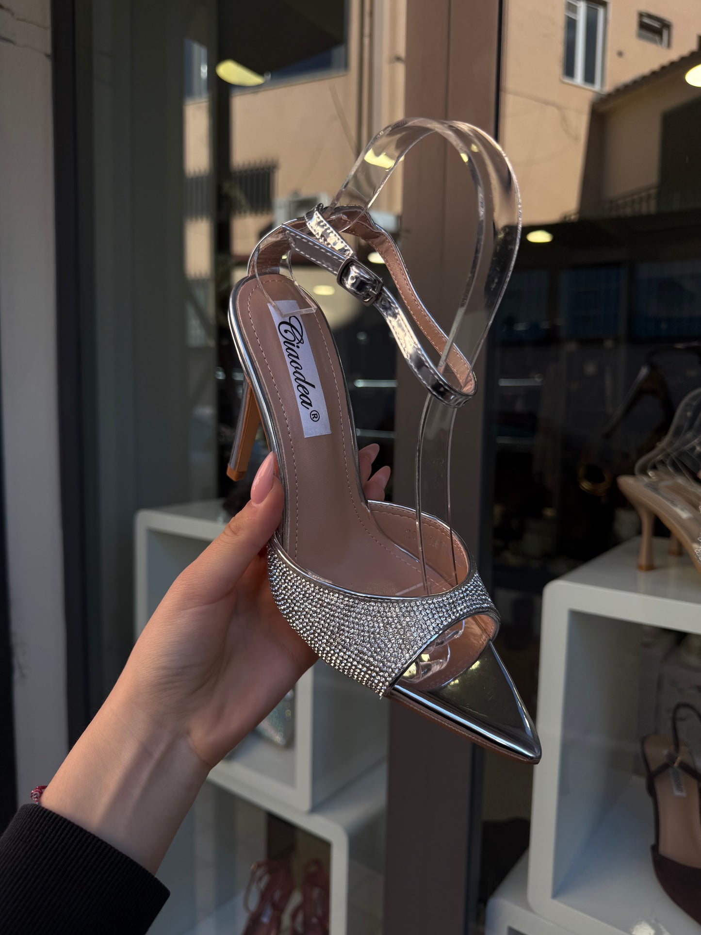 sandali GISELLE argento