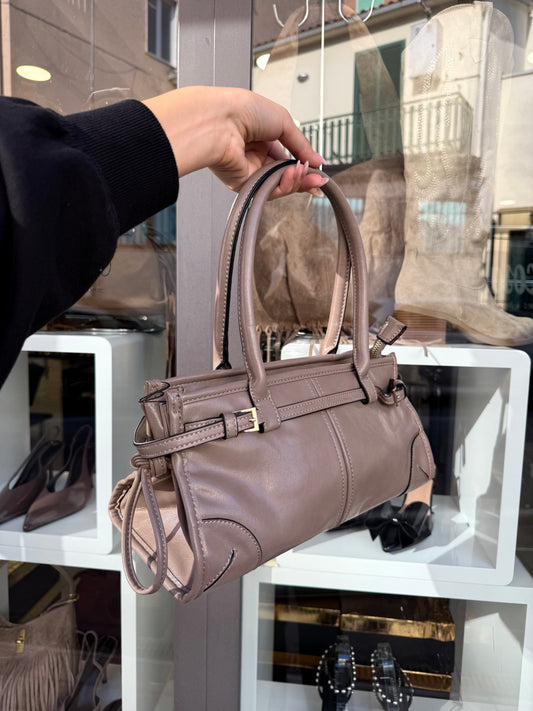 borsa in ecopelle lucida