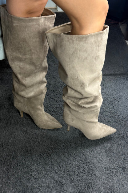 STIVALI MODELLO BALENC*AGA BEIGE