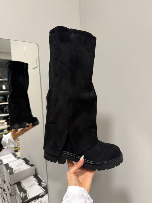 stivali GISOU in camoscio