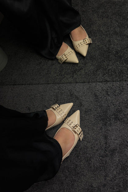 BALLERINE SLINGBACK CON CINTURINO