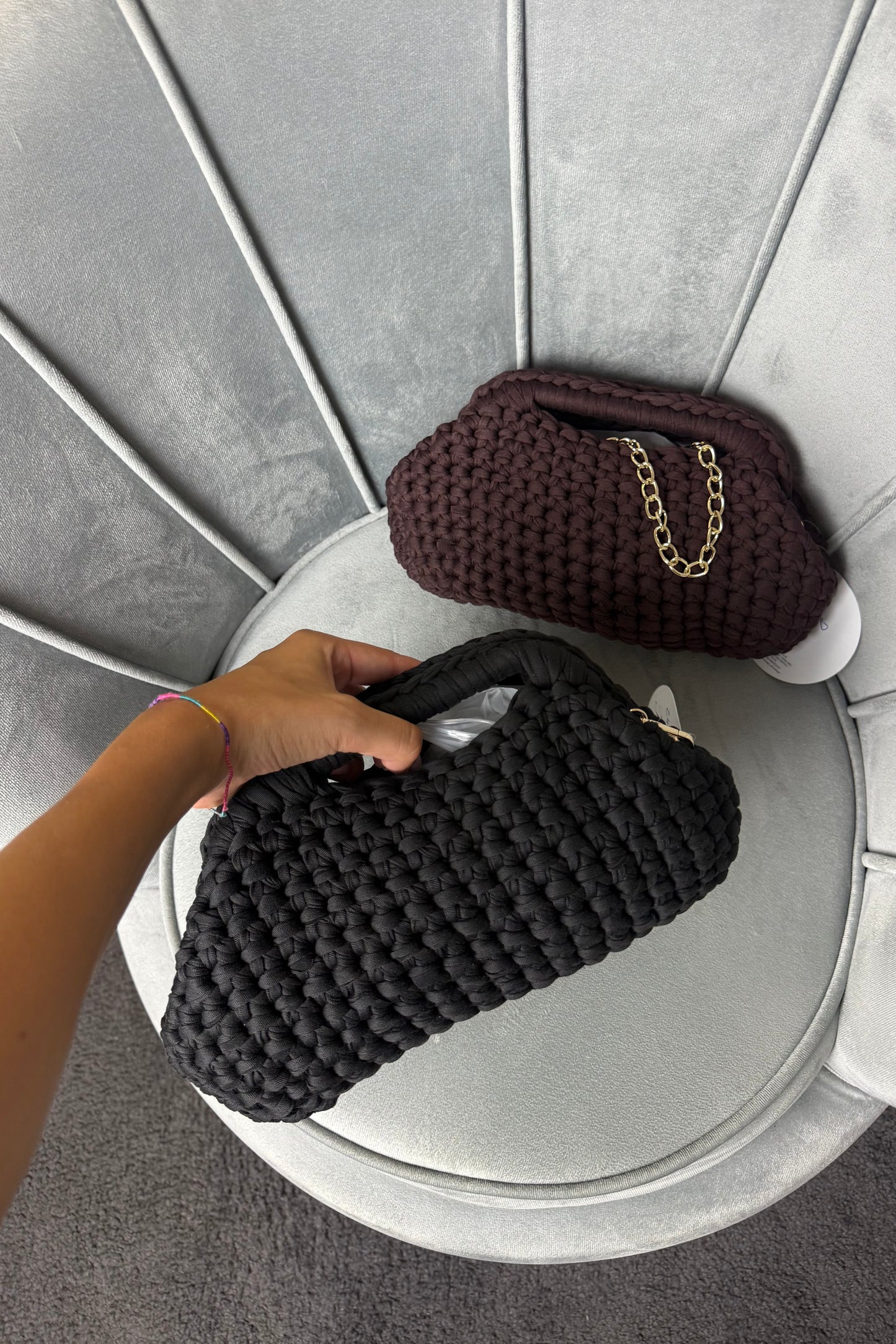 CLUTCH IN CROCHET MEDIA
