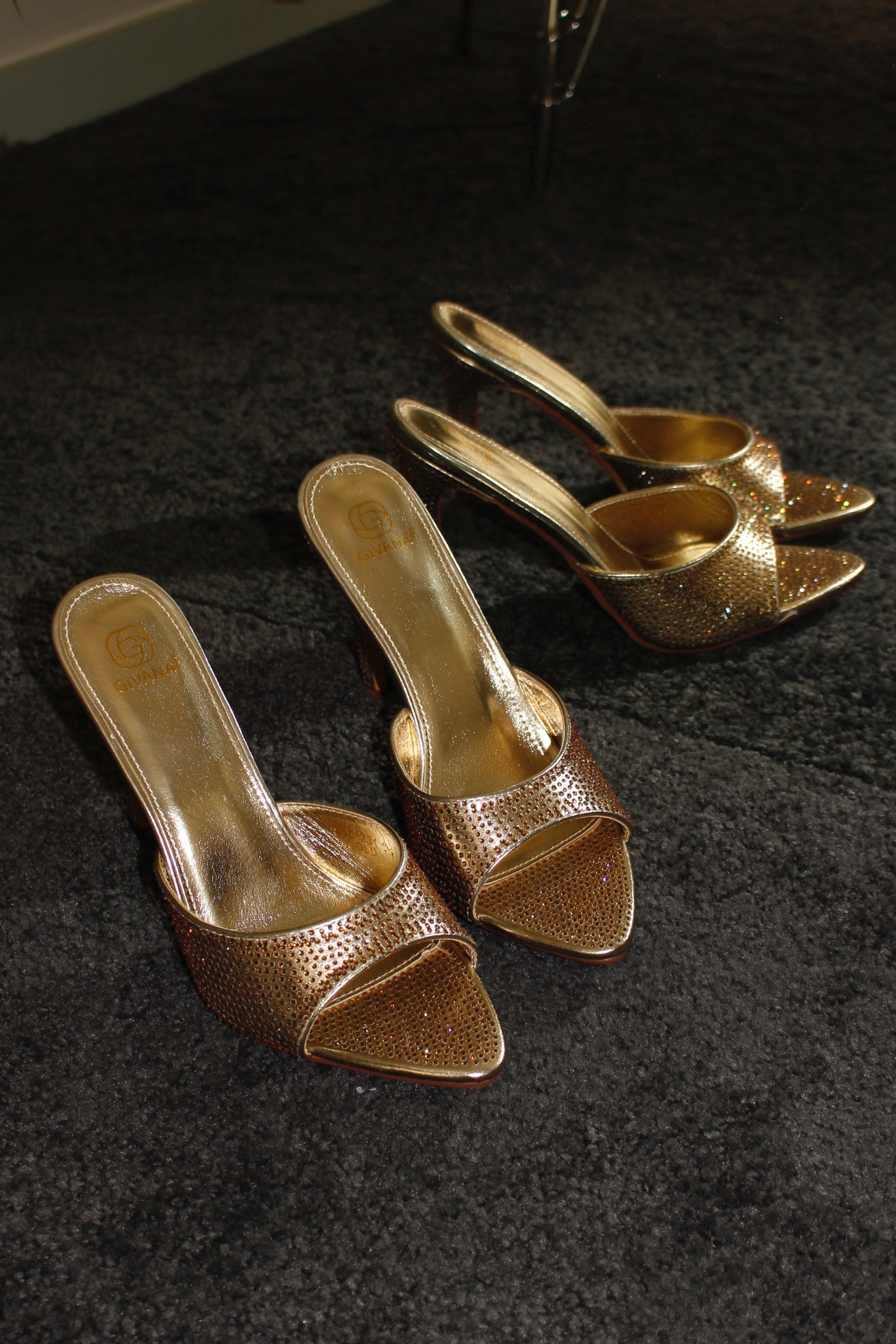 MULES GIOIELLO GOLD
