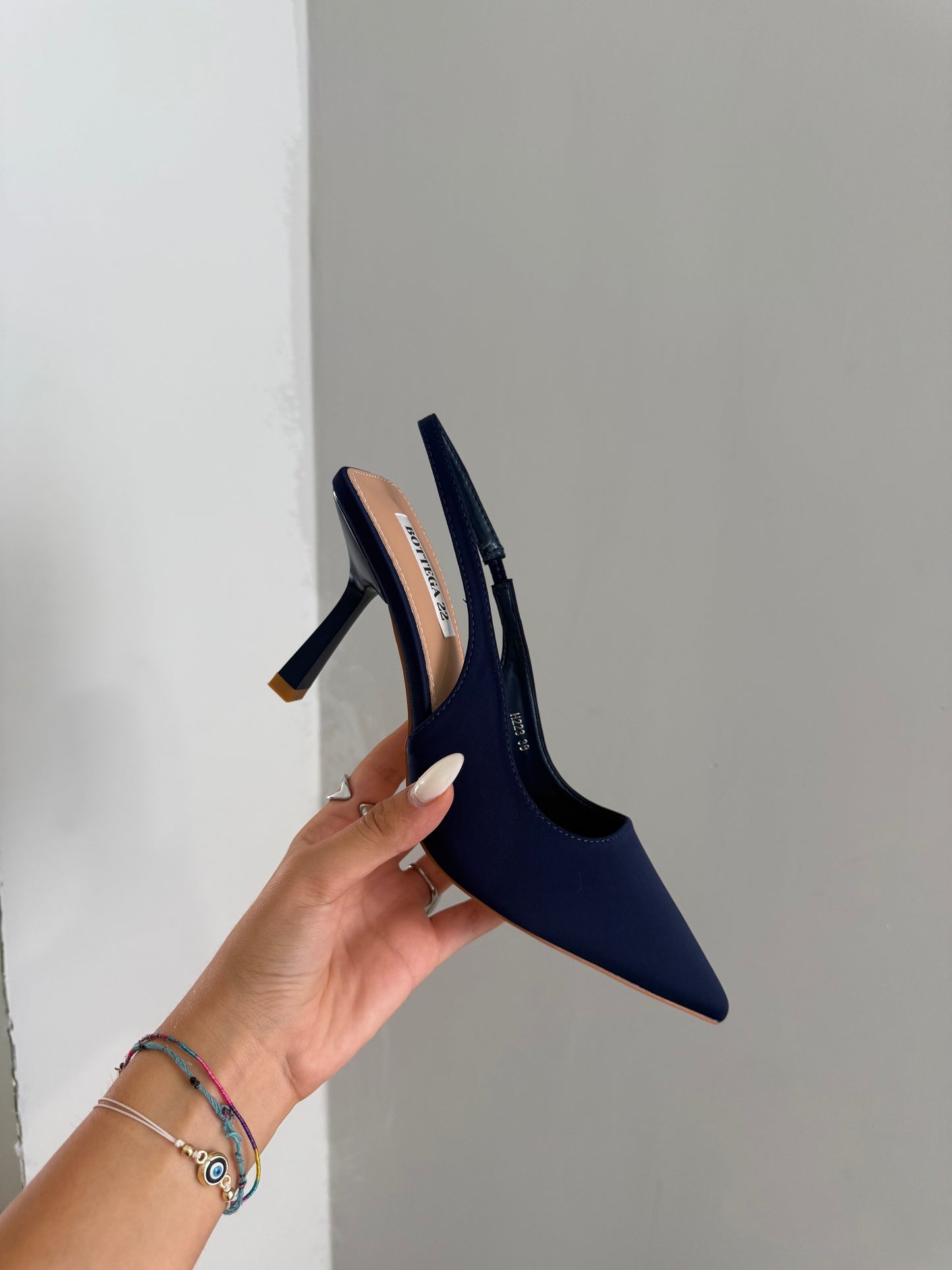 slingback BLU NAVY