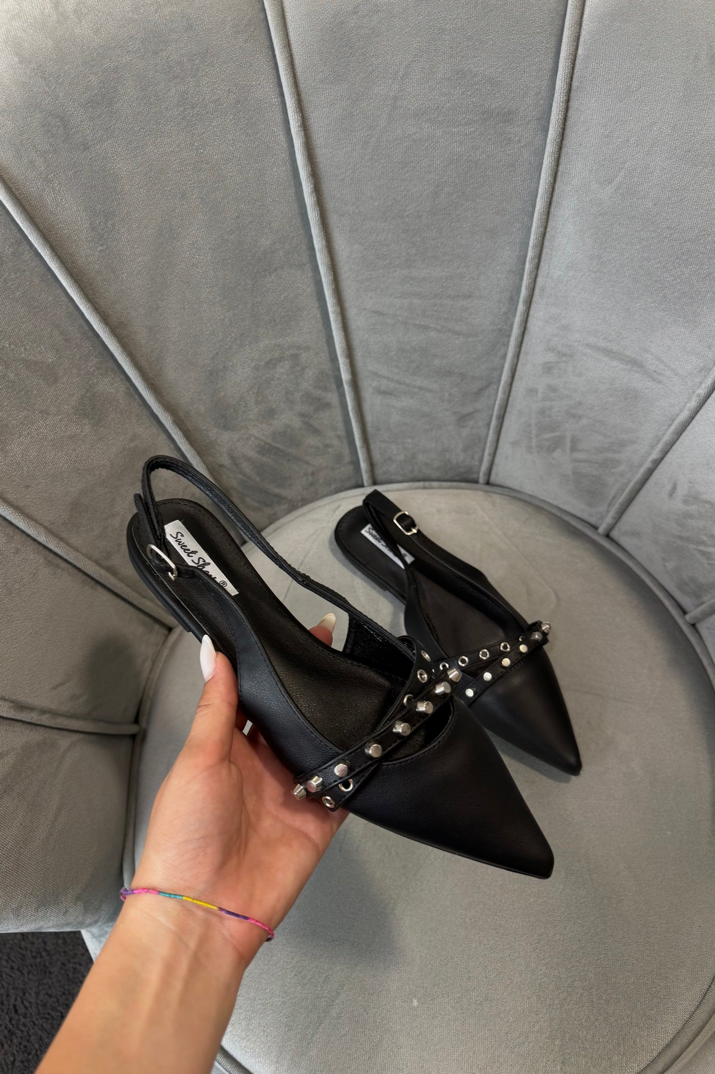 BALLERINE SLINGBACK NERE