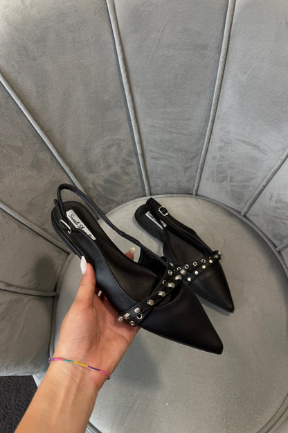 BALLERINE SLINGBACK NERE