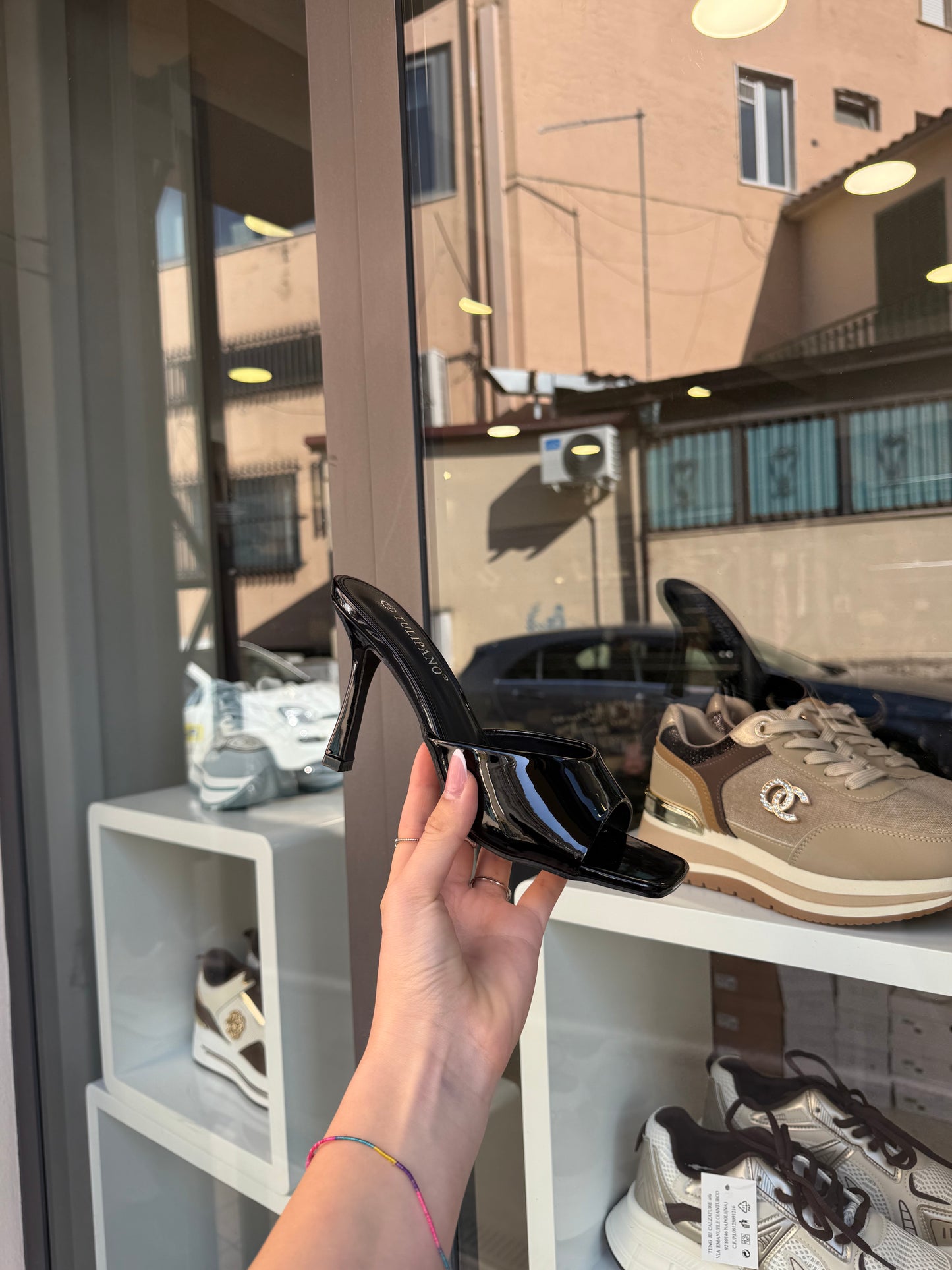 sandali SQUARE black