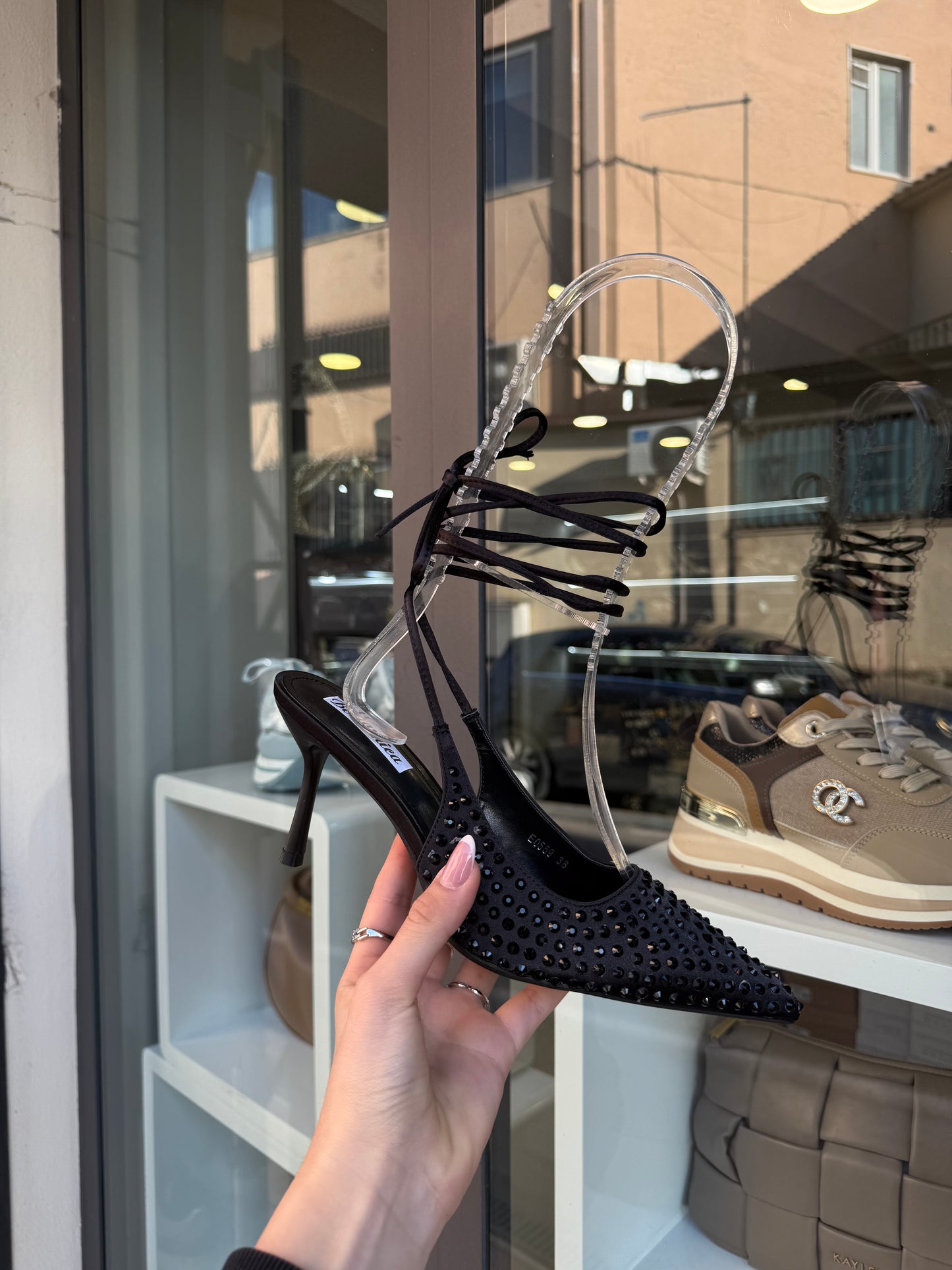 decolleté laces GIOIELLO nere