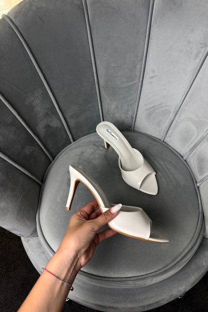 MULES BELLAMICA BIANCO GHIACCIO