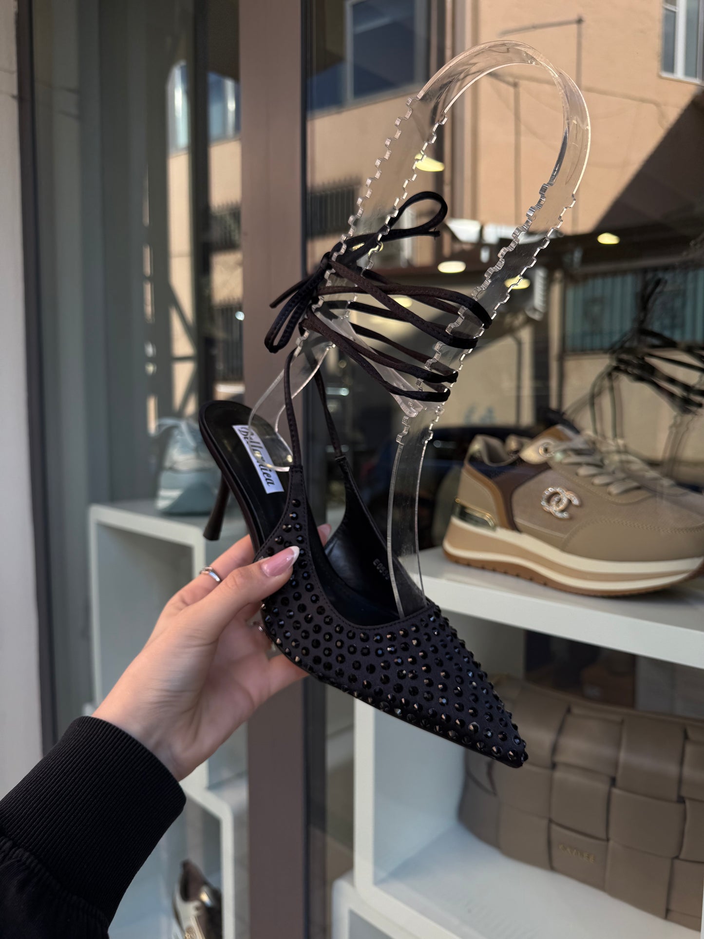 decolleté laces GIOIELLO nere