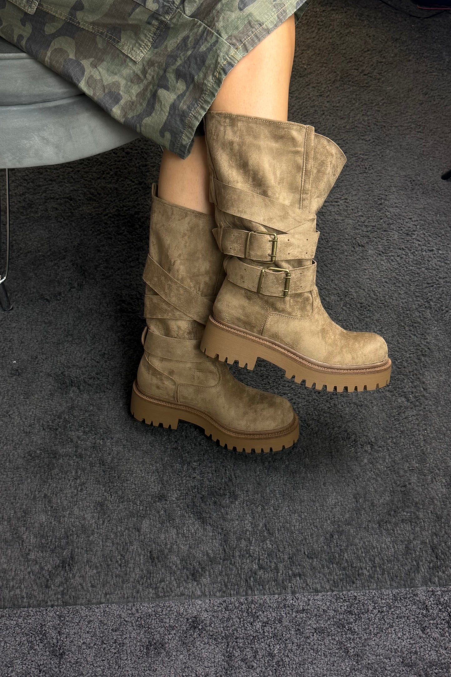 STIVALI JOE BEIGE