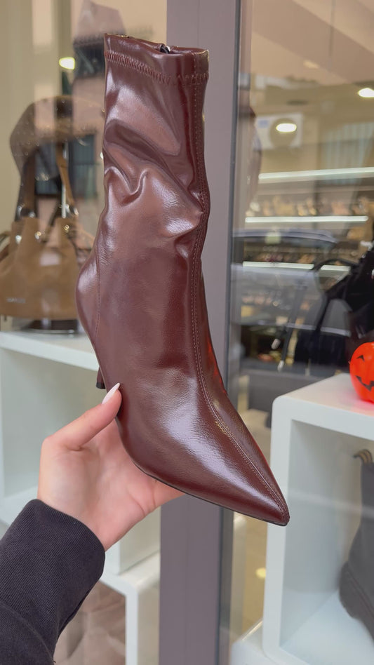 stivaletti SOCKS marroni