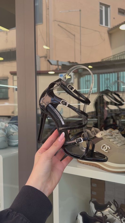 sandali CROSSING neri