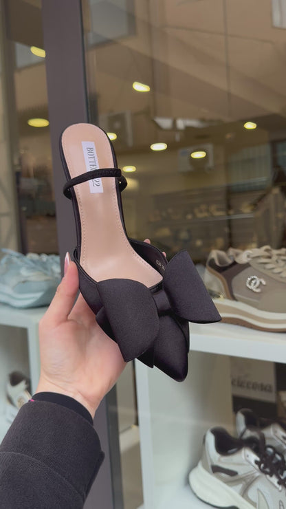 slingback FLOCK nere