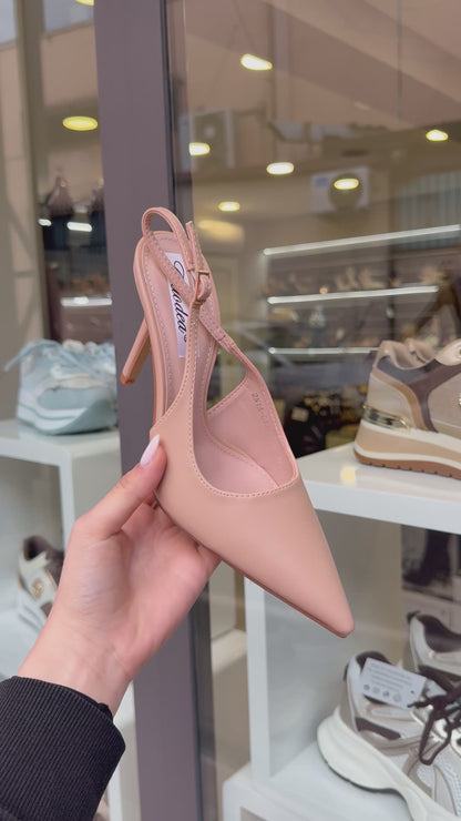 Melanie matte nude slingbacks
