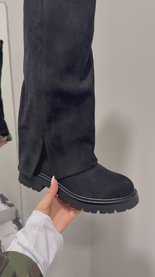 stivali GISOU in camoscio