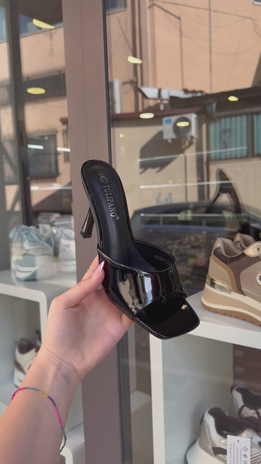 sandali SQUARE black