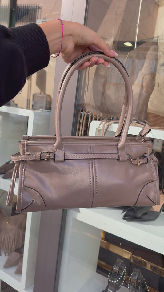 borsa in ecopelle lucida