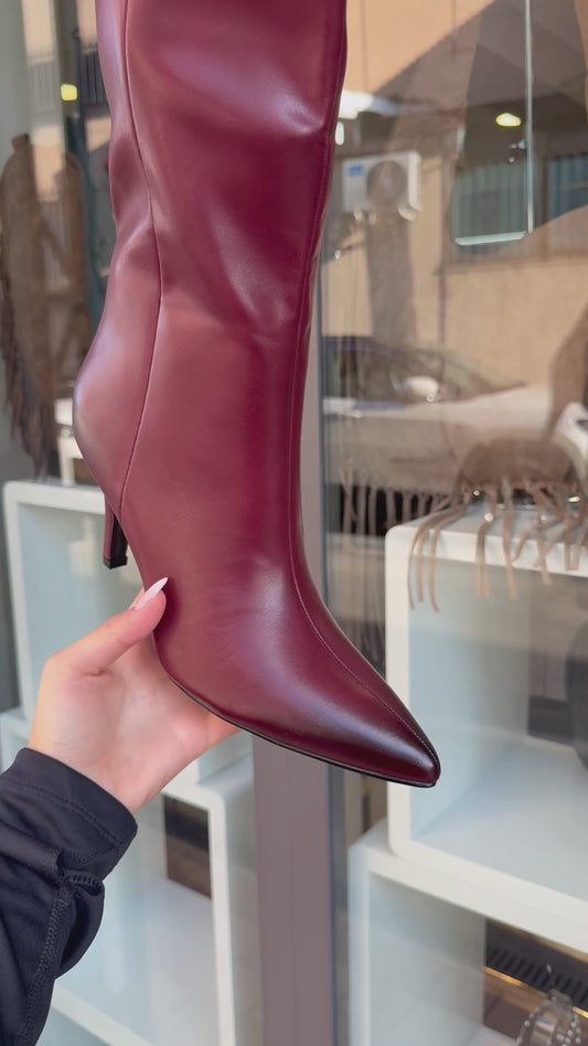 stivali bordeaux FLAME