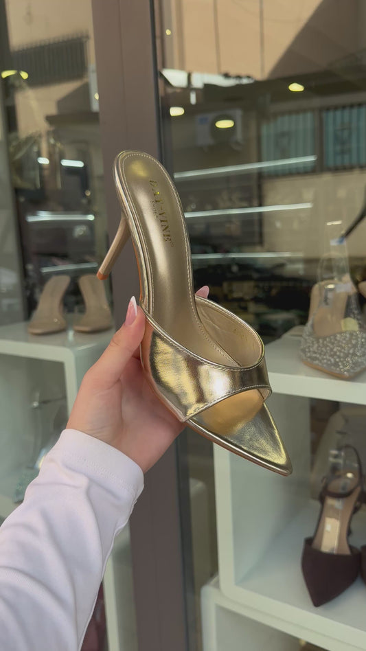 sandali METALLIC oro